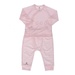 Bộ quần áo sơ sinh dài tay Mamago twikle star cài chéo ND20H 0-3M (Hồng) - mặt trước
