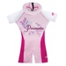 Bộ quần áo tập bơi cho bé Swimsafe Princess size S (Trắng hồng) - mặt trước