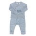 Bộ sơ sinh dài tay Mamago twikle star cài chéo ND20H 3-6M (Xanh) - mặt trước