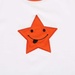 Bộ tay in hình ngôi sao Kiza (Cam) - mặt phải