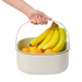 Bộ thau rổ có quai xách Inochi Yoko 27cm (màu ngẫu nhiên) - mặt trước