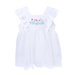 Bộ váy sát nách bé gái cánh tiên KidsPlaza BH21H (Trắng) - mặt trước