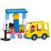 Bộ xếp hình Huimei nhà ga xe bus HM069-1 - mặt trái