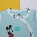 Bộ body sơ sinh dài tay Mamago NĐ19 in hình chuột Mickey (Xanh) - hình 6