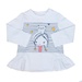 Bộ quần áo bé gái in em bé đội mèo Mamago M19T - mặt phải