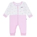 Body cài giữa tay dài KidsPlaza in hình gấu M21T (Trắng Hồng) - mặt trước