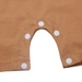 Body cộc bé trai KidsPlaza yếm bear HN25H (Nâu) - mặt trái