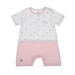 Body cộc tay cho bé Otis Mamago ND20H (Trắng Hồng) 9-12M - mặt trước