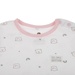 Body cộc tay cho bé Otis Mamago ND20H (Trắng Hồng) 9-12M - mặt trái
