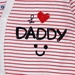 Body dài tay Otis kẻ ngang KidsPlaza ND21H (Trắng) - mặt sau