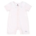 Body đùi sơ sinh KidsPlaza bé gái kẻ cổ sen HN21H (Hồng) - mặt trước
