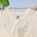 Body sơ sinh dài tay KidsPlaza in rùa HN21T (Vàng) - mặt trái