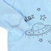 Body sơ sinh dài tay Mamago in vũ trụ ND18 - mặt trái