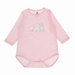 Body suit dài tay bé gái Kidsplaza neil gấu HN20T (Hồng) - mặt trước
