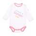 Body suit dài tay Otis bé gái in chữ Have A Suny Day KidsPlaza ND21H (Hồng Nhạt) - mặt trước