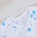 Body xô buộc dây in cá KidsPlaza M21H - mặt sau