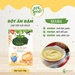 Bột ăn dặm Ecofood vị gạo sữa lúa mạch (4x50g) - mặt trái