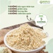 Bột nêm ăn dặm Anpaso vị rau củ 60g - mặt sau