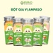 Bột nghệ hữu cơ cho bé Anpaso 50g (6M+) - mặt trái