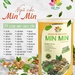 Bột ngũ cốc lợi sữa Min Min 500g cho mẹ bầu và sau - hình 9