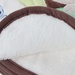 Chăn bông Mamago thêu hình chú khỉ tinh nghịch MM03 - góc nghiêng