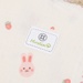 Chăn đa năng Kids Plaza Muslin hình con thỏ PG23 - mặt phải