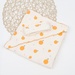 Chăn Ủ Kids Plaza Muslin có mũ hình quả cam PG23 - mặt trái