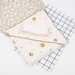 Chăn ủ KidsPlaza Muslin có mũ hình mèo PG23 - mặt trước