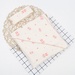 Chăn ủ KidsPlaza Muslin có mũ hình thỏ PG23 - mặt trái
