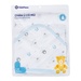 Chăn ủ sơ sinh có mũ in hình con cừu KidsPlaza 1 lớp BA21 (Xanh Dương) - mặt trái