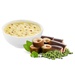 Cháo Sài Gòn Food vị lươn đậu xanh 240g cho bé 10M+  - mặt phải