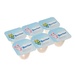 Cháo sữa Burine vị Vani mới 300g cho bé 6M+ - mặt sau