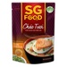 Cháo tươi Sài Gòn Food vị cá hồi & đậu hà lan cho bé 12M+ - mặt trước