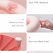 Chậu tắm cho bé Kidsplaza cảm biến gấp gọn 6009 (Hồng pastel) - hình 13