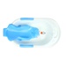 Chậu tắm kèm ghế gội đầu Kidsplaza BBT026 (Trắng - Xanh) - mặt phải