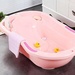 Chậu tắm khuôn đúc ghế Kiza BA-508 (Hồng) - mặt phải
