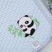 Chiếu điều hòa in hình gấu trúc AC22 (Xanh) - mặt sau
