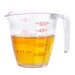 Cốc đong thực phẩm Yoko Inochi 500ml - mặt trái
