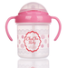 Cốc tập uống nước có ống hút Chuchu 200ml (Màu ngẫu nhiên) - mặt phải