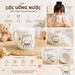 Cốc uống nước cho bé Mamago Cute Bear 100g - mặt phải