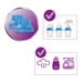 Cốc trữ sữa VIA Philips Avent SCF618/10   - mặt sau
