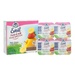Hoa quả nghiền và sữa Lactel Eveil vị Táo, Chuối & Dâu tây 4*100g - mặt trước