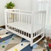 Nôi cũi GoldCat đa năng 4 in1 C4 (Trắng) - mặt trước