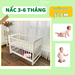 Nôi cũi GoldCat đa năng 4 in1 C4 (Trắng) - hình 20