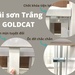 Nôi cũi GoldCat đa năng 4 in1 C4 (Trắng) - mặt sau