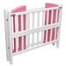 Cũi xoan đào 70 x 110cm màu hồng trắng - hình 6