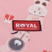 Đai xe máy trẻ em có đỡ cổ Royal (Màu ngẫu nhiên) - mặt sau