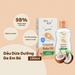 Dầu dừa dưỡng da cho bé Bzu Bzu 100mlmặt sau