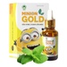 Dầu húng chanh Mininon Gold 30ml - mặt trái