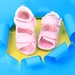 Dép Sandal thời trang cao cấp cho bé gái Crtartu XZ65-P - mặt trái